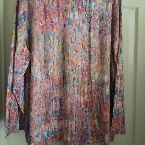 Multicolor Abstract Women's Top - Picture 2 of 2